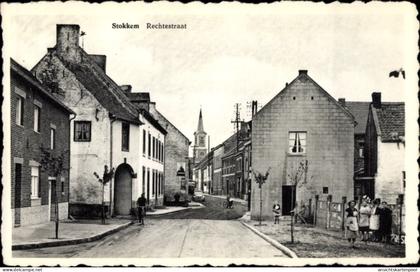 CPA Dilsen Stokkem Flandern Limburg, Rechtestraat