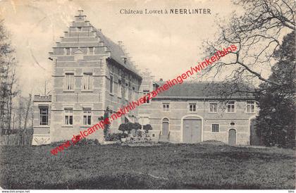 Neerlinter - Château Lowet - Linter