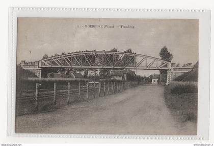 Moerbeke (Waas). Trambrug. *