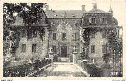 BELGIQUE - Lontzen  - château - deux ailes - style baroque tardif - façade - entrée - Nels - Carte postale ancienne