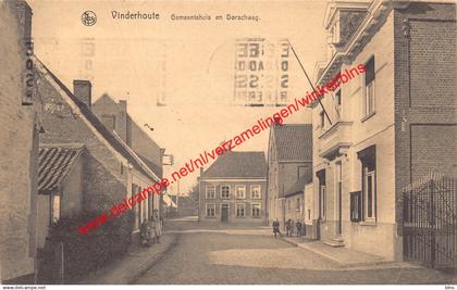 Vinderhoute - Gemeentehuis en Dorschweg - Lovendegem