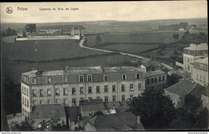 CPA Arlon Aarlen Wallonien Luxemburg, Kaserne