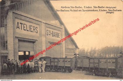 Ateliers Ste. Barbe - Ste-Barbara Metaal en Spoorwerken - Eisden Maasmechelen