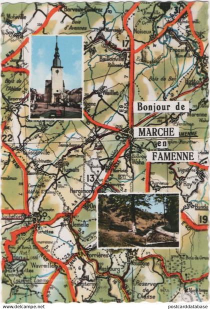 Marche-en-Famenne - & map
