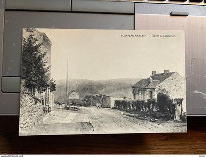 Cpa   Fourneau Marchin Chemin du sanatorium