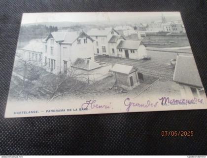 Martelange, Panorama de la Gare