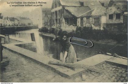 Mechelen - Malines : la fabrication des chaises
