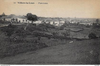 MEIX-DEVANT-VIRTON. VILLERS-LA-LOUE.  PANORAMA