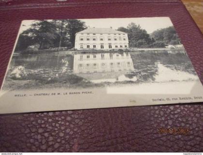 Melle, Chateau de M le Baron Pycke