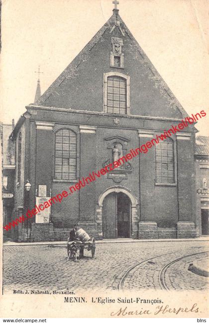Menin - L'Eglise Ssaint-François - Menen