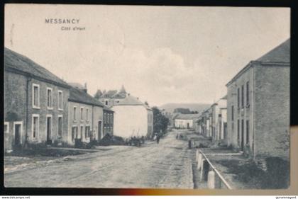 MESSANCY   COTE D'HART.  !!!!!!!!!!!! KAART HEEFT SCHEUR LINKER ZIJDE ONDERAAN