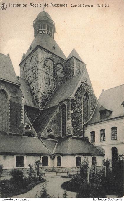 [-5%] BELGIQUE - Mesen - Institution Royale de Messines - Cour St. Georges - Nord-Est - Nels - Carte Postale Ancienne