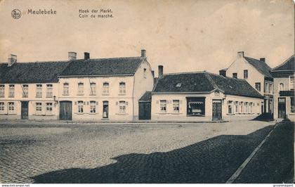 MEULEBEKE  HOEK DER MARKT                             2 AFBEELDINGEN