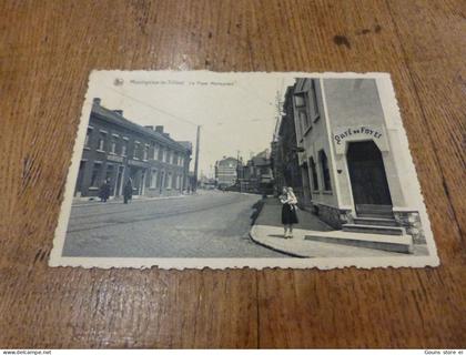 BC14-52 Cpa  Montignies le Tilleul le foyer montagnard café Montigny le Tilleul