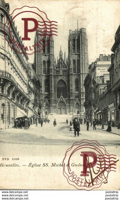 BRUXELLES EGLISE  SS MICHEL ET GUDULE