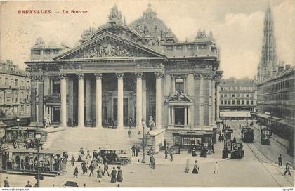 CPA Bruxelles La Bourse