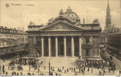 CPA Bruxelles La Bourse