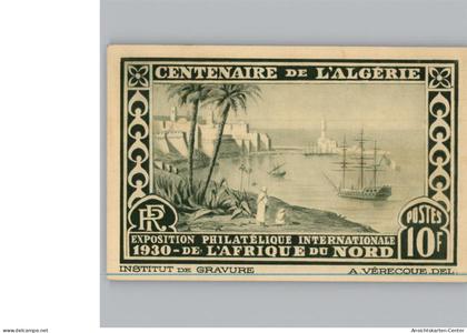 50216052 - Algerien , Briefmarkenausstellung