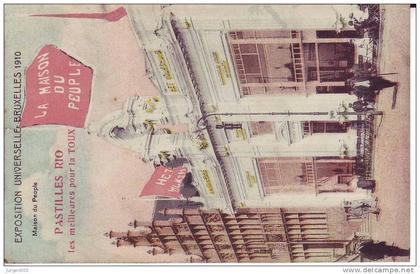 Brussel 1910 - Maison du Peuple - Pastilles Rio (2708)