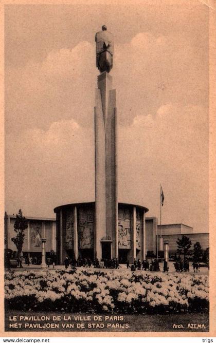 Brussel (Wereldtentoonstelling van 1935) - het Paviljoen van de Stad Parijs
