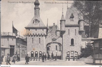 Bruxelles (Exposition de 1910) - Entrée de Bruxelles Kermesse