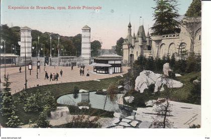 Bruxelles (Exposition de 1910) - Entrée Principale