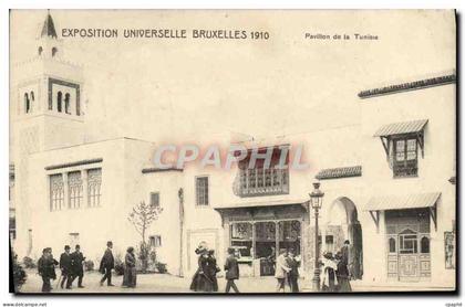 CPA Exposition Universelle Bruxelles 1910 Pavillon de la Tunisie