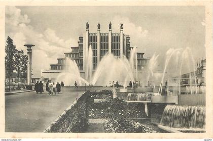CPA Exposition Universelle Bruxelles 1935 Les fontaines