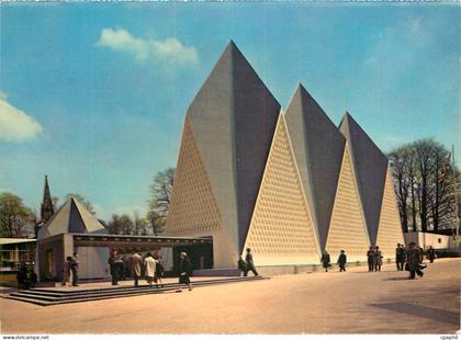 CPM Exposition Universelle de Bruxelles Pavillon de la Grande Bretagne