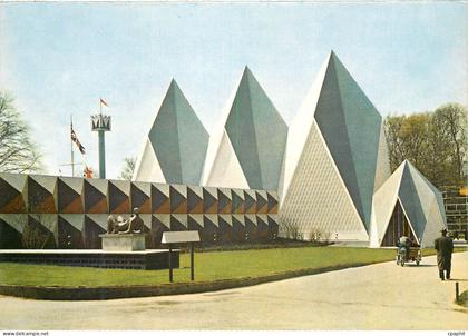 CPM Exposition Universelle de Bruxelles Pavillon de la Grande Bretagne