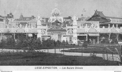 LIEGE-EXPOSITION. - Les Bazars Chinois