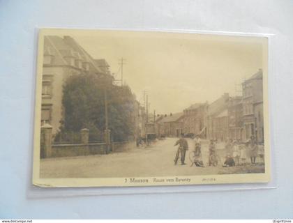 MUSSON Route Vers Baranzy Animée Carte Postale