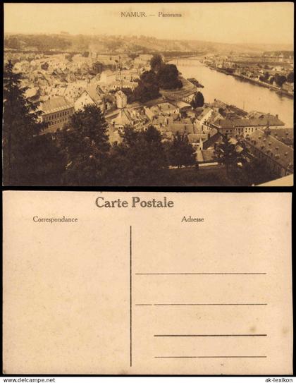Postkaart Namur Namen Panorama 1917