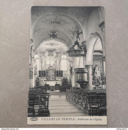 Villers Le Temple (Nandrin) Interieur de l' Eglise 19??