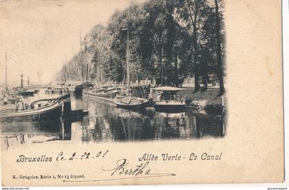 BRUXELLES   ALLEE VERTE  LE CANAL      ZIE AFBEELDINGEN