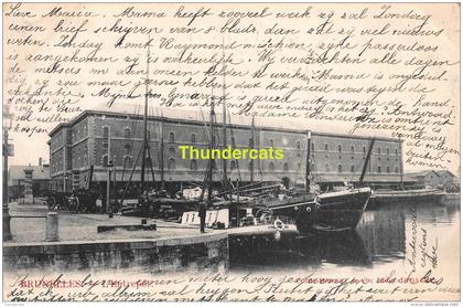 CPA BRUXELLES  L'ENTREPOT