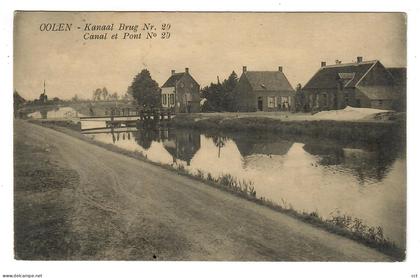 Oolen  Olen   Kanaal Brug nr. 20  Canal et Pont n° 20