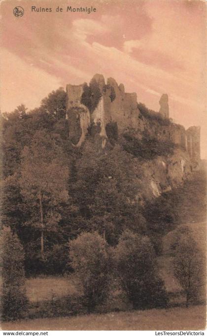 BELGIQUE - Onhaye - Ruines de Mantaigle - Carte Postale Ancienne