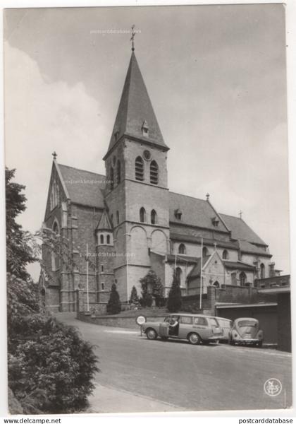 Opglabbeek - St.-Lambertuskerk - & old cars