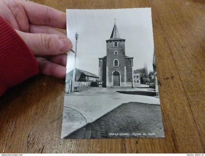BC17-54 Cpsm Orp le Grand l'église de Marêt  Orp Jauche