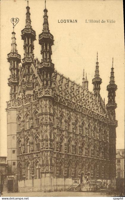 CPA Louvain L'Hotel de Ville