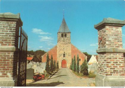[-5%] BELGIQUE - Oud Heverlee  - Vue générale de léglise - Colorisé  - Carte postale