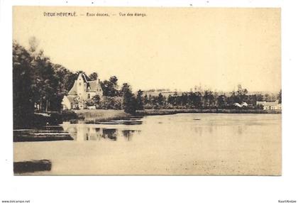 Oud-Heverlee - Eaux-Douces - Vue des étangs.