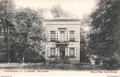[-20%] BELGIQUE - Oudenburg - Het Kasteel - Château - Ed Edm. Denolf Rosseel - Obl 1904 - Carte postale ancienne