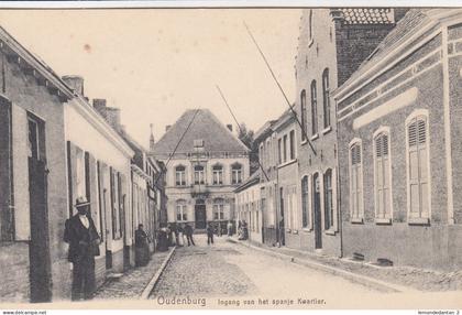 Oudenburg - Ingang van het Spanje Kwartier