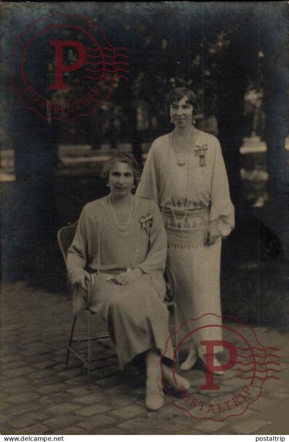 carte photo Victoria Eugenie ("Ena") van Battenberg españa koningin Elisabeth van België. sp   Belgie Belgique bruxelles