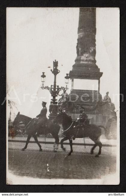 Postcard / ROYALTY / België / Belgique / Koning Albert I / Roi Albert I / Bruxelles / Brussel / Colonne du Congrès