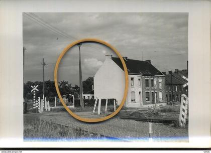 Peruwelz - Antoing :  route   :   améliorée 1955  ( 15 x 10.5 cm )   see scans