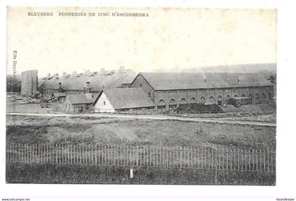 Bleyberg - Fonderies de zinc d'escombrera.