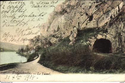 CPA Profondeville Le Tunnel